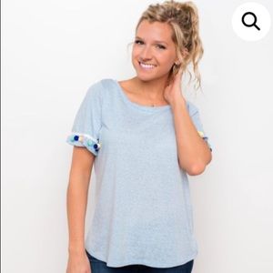 Called to Surf Pom Pom tee